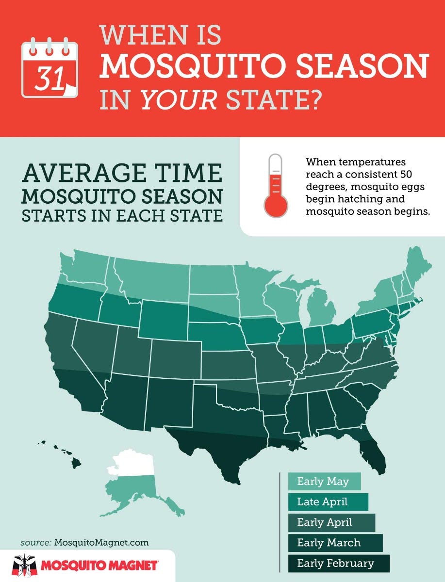 How Long Is Mosquito Season Gatewood Pooked