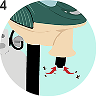 Step 4: Patented technology. Step 4: Patented technology.